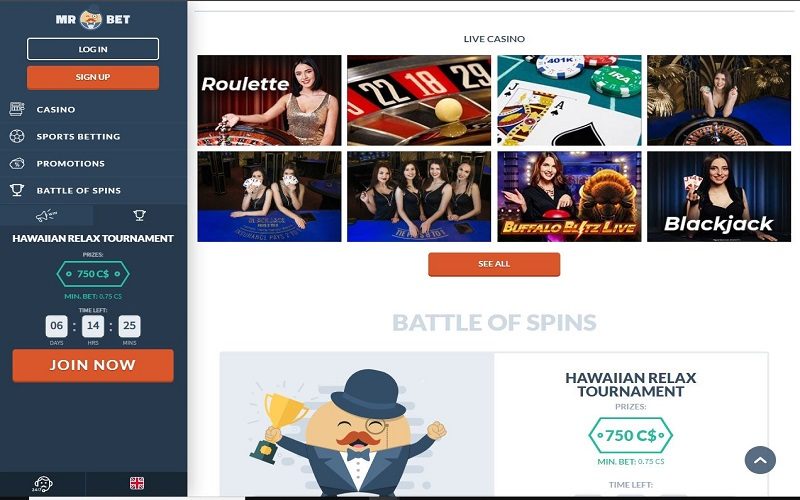 Eurogrand 20 free spins no deposit