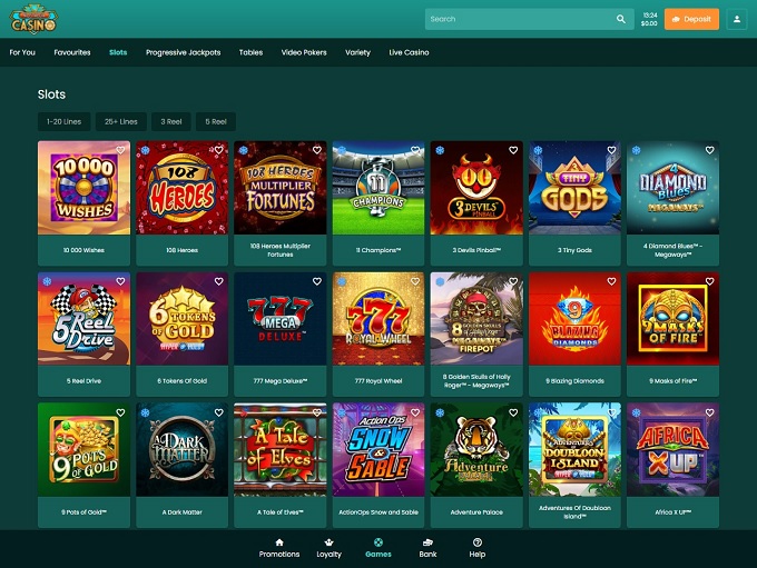 casino Zodiac $100 free spins