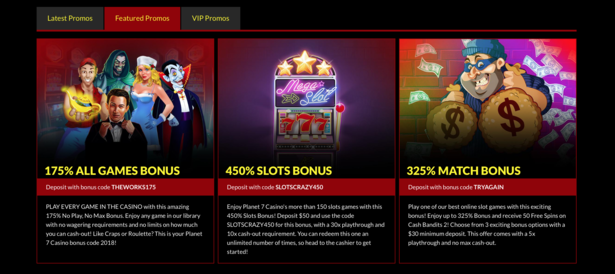 best online casino deposit bonus