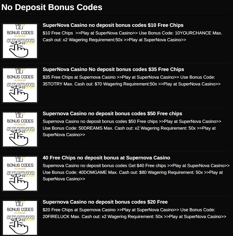 no deposit bonus newsletter