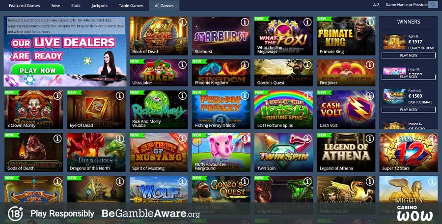 best online casino welcome bonus