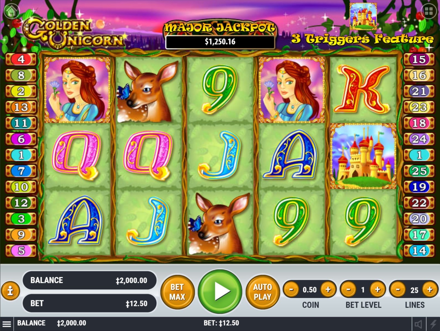 riches in the rough slot payout