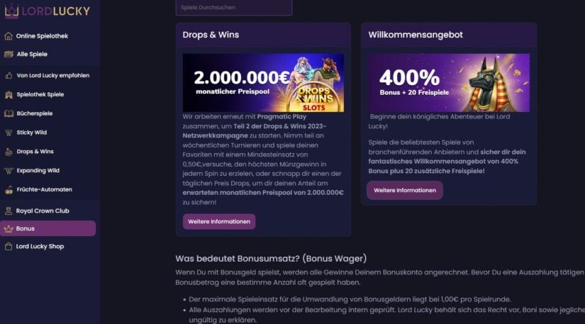 casino games online review