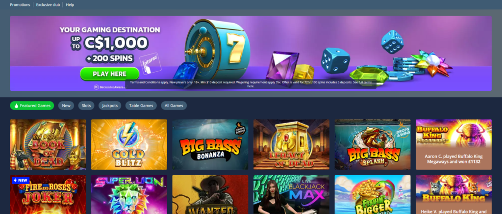 Spin Casino mobile