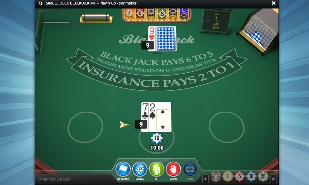 online casino games list
