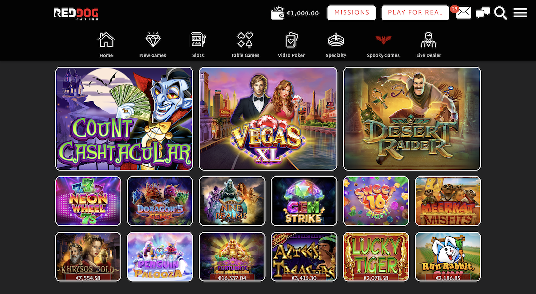 list of best online casinos