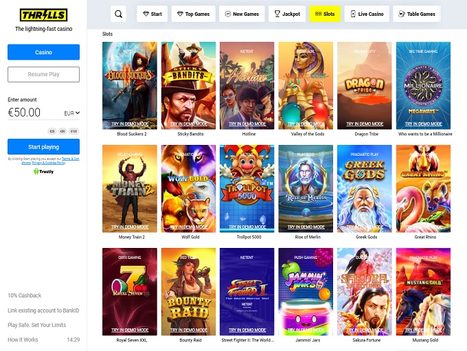 Beste Online -Slot -Casinos