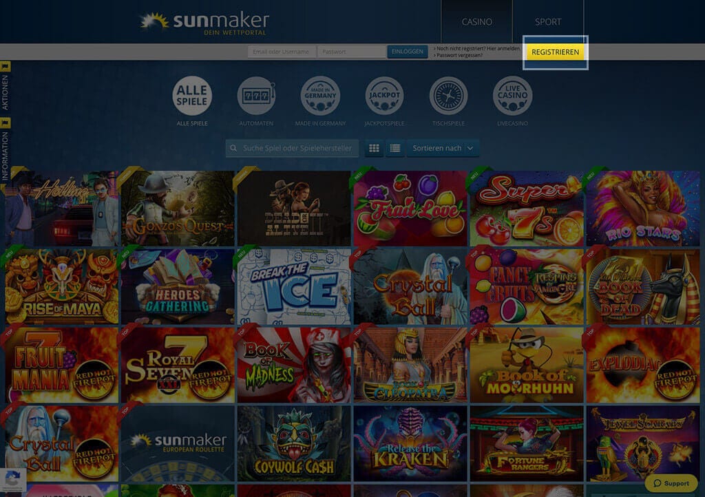 casino Unibet mobile